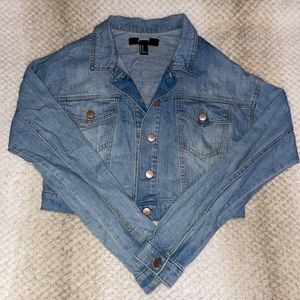 Cropped Jean Jacket